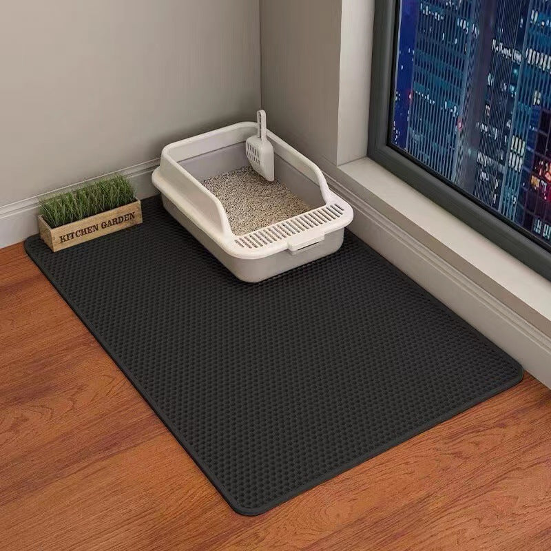 Double-Layer Cat Litter Trapping Mat