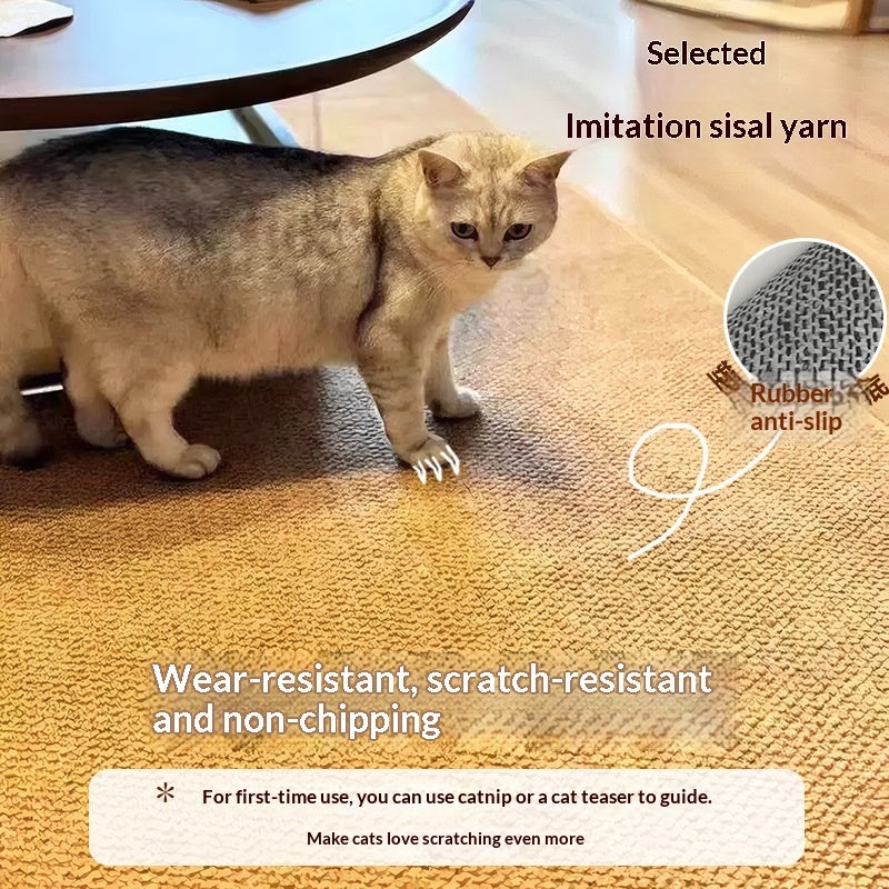 Non-Slip Sisal Cat Scratching Mat